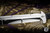 Marfione Custom Combat Wakizashi Sword Deerskin Wrap 14.25" M390 Mirror Polish