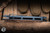 Hinderer Knives XM-18 Flipper Knife Curly Koa/Battle Blue Titanium 3.5" 20CV Spanto Stonewash