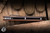 Rick Hinderer Knives FireTac Folding Knife Orange/Black G10/Bronze Titanium 3.6" 20CV Tanto Bead Blasted