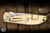 Rick Hinderer Knives FireTac Folding Knife Stonewash Gold Titanium 3.6" 20CV Tanto Stonewash