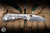 Mick Strider Knives SnG OD Green G10/Titanium 3.5" 20CV Stonewash