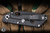 Mick Strider Knives SnG Folding Knife Black G10/Flamed Titanium 3.5" 20CV DLC