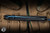 ProTech x Peace Neighbor Avalon Manual Folding Knife Solid Black Aluminum, Black Lip Pearl Button 4.25" MagnaCut Sapphire Blue PVD - Blade Show Exclusive