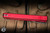 ProTech/Squid Industries FlyFather Balisong Butterfly Knife Red Aluminum Channel 4" 154CM Spear Point Satin FF2101-RED