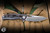 Shirogorov Knives "Dual X CD" Custom Folding Knife Titanium/Red Nebula Fat Carbon Inlay 3.75" MagnaCut Drop Point - Blade Show Exclusive