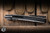 Hawk Knives x John Gray Talon Folding Knife Hammered Titanium 3.5" M390 Dark Rain Serrated - Blade Show Exclusive