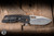 A2D Attn2Detail Mercantile Mark 1 Large Folding Knife Titanium, Blackened Bronze Puzzle Inlay 4" MagnaCut Drop Point Rising Grind - Blade Show Exclusive