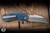 A2D Attn2Detail Mercantile Delta Folding Knife Mokuti, Titanium Liners 3.35" MagnaCut Sheepsfoot Harpoon - Blade Show Exclusive