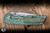 A2D Attn2Detail Mercantile Mark 3 Large Folding Knife Shipwreck Bronze Hammered Titanium 3.75" MagnaCut Drop Point Hissatsu Compound Grind - Blade Show Exclusive