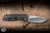 A2D Attn2Detail Mercantile Mark 3 Large Folding Knife Koa/Blackened Titanium 3.75" MagnaCut Clip Point Rising Grind - Blade Show Exclusive