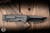 Chaves Knives Exclusive Integral N.T.A.K. Folding Knife Stonewash Titanium, DLC Crosshatch Inlay 3.56" 3V Tanto DLC - Bladeshow Exclusive