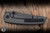 Chaves x Jake McCoy Red Label Disciple Street Integral Folding Knife Titanium 3.25" M390 Drop Point Stonewash Grey PVD - Blade Show Exclusive