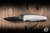 Chaves x Jake McCoy Red Label Disciple Street Integral Folding Knife Bright Stonewash Titanium 3.25" M390 Drop Point Bright Stonewash DLC - Blade Show Exclusive