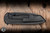Chaves x Brad Blount Red Label Arrestor 229 Integral Folding Knife Titanium 3.75" M390 Wharncliffe Black Satin PVD - Blade Show Exclusive