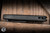 Chaves x Brad Blount Red Label Arrestor 229 Integral Folding Knife Titanium 3.75" M390 Wharncliffe Black Satin PVD - Blade Show Exclusive