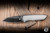 Chaves x Brad Blount Red Label Arrestor 229 Integral Folding Knife Bright Stonewash Titanium 3.75" M390 Wharncliffe Bright Stonewash DLC - Blade Show Exclusive