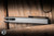 Chaves x Jake McCoy Red Label Omega Street Integral Folding Knife Bright Stonewash Titanium 3.5" M390 Tanto Bright Stonewash DLC - Blade Show Exclusive