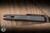 Chaves x Jake McCoy Red Label Omega Street Integral Folding Knife Titanium 3.5" M390 Tanto Stonewash Grey PVD - Blade Show Exclusive