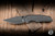 Chaves x Jake McCoy Red Label Omega Street Integral Folding Knife Titanium 3.5" M390 Tanto Stonewash Grey PVD - Blade Show Exclusive