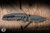 Chaves x Jake McCoy Red Label Omega Street Integral Folding Knife Titanium 3.5" M390 Tanto Stonewash Grey PVD - Blade Show Exclusive