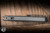 Chaves x Jake McCoy Red Label Omega Street Integral Folding Knife Stonewash Titanium 3.5" M390 Tanto Belt Finish - Blade Show Exclusive