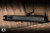 Chaves x Jake McCoy Red Label Omega Street Integral Folding Knife Titanium 3.5" M390 Tanto Black Satin PVD - Blade Show Exclusive
