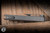 Chaves x Sam Tran Red Label Arison Street Integral Folding Knife Titanium 3.25" M390 Drop Point Stonewash - Blade Show Exclusive