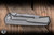 Chaves x Sam Tran Red Label Arison Street Integral Folding Knife Titanium 3.25" M390 Drop Point Stonewash - Blade Show Exclusive