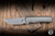 Chaves x Sam Tran Red Label Arison Street Integral Folding Knife Titanium 3.25" M390 Drop Point Stonewash - Blade Show Exclusive