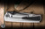 Chaves x Sam Tran Red Label Arison Street Integral Folding Knife Bright Stonewash Titanium 3.25" M390 Drop Point DLC - Blade Show Exclusive