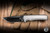 Chaves x Sam Tran Red Label Arison Street Integral Folding Knife Bright Stonewash Titanium 3.25" M390 Drop Point DLC - Blade Show Exclusive