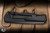 Chaves x Sam Tran Red Label Arison Street Integral Folding Knife Titanium 3.25" M390 Drop Point Black Satin PVD - Blade Show Exclusive