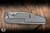 Chaves x Brad Blount Red Label Phase 229 Integral Folding Knife Stonewash Titanium 3.75" M390 Drop Point Belt Finish - Blade Show Exclusive