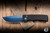 Chaves x Protech Redencion 229 Automatic Folding Knife Black Key Milled Aluminum 3.5" S35VN Drop Point Sapphire - Blade Show Exclusive