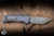 Chaves x Protech Redencion 229 Automatic Folding Knife Grey Aluminum 3.5" S35VN Tanto Stonewash Rock Grind - Blade Show Exclusive