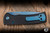 Chaves x Protech Redencion 229 Automatic Folding Knife Black Aluminum 3.5" S35VN Drop Point Sapphire PVD