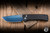 Chaves x Protech Redencion 229 Automatic Folding Knife Black Aluminum 3.5" S35VN Drop Point Sapphire PVD