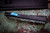 Chaves Knives Dissident OTF Battle Worn Aluminum, Kelp CF Inlay 3.8" M390 Drop Point Stonewash
