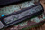 Chaves Knives Dissident OTF Battle Worn Aluminum, Kelp CF Inlay 3.8" M390 Drop Point Stonewash