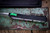 Chaves Knives Dissident OTF Automatic Knife Black Blasted Aluminum, Joker CF Inlay 3.8" M390 Tanto Stonewash