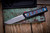 Chaves Knives Dissident OTF Battle Worn Aluminum, Nebula CF Inlay 3.8" M390 Drop Point Stonewash