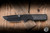 Chaves Knives Exclusive Magnetic Integral N.T.A.K. YKWII Folding Knife Titanium, Shredded CF Inlay 3.56" M390 Drop Point Stonewash/Black PVD
