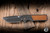 Chaves Knives Exclusive Magnetic Integral N.T.A.K. Dirty Steve Folding Knife Titanium, Natural Linen Micarta Inlay 3.56" 3V Drop Point Grey Tumbled PVD
