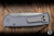 Chaves x Protech Redencion 229 Automatic Folding Knife Grey Aluminum 3.5" S35VN Tanto Stonewash - Blade Show Exclusive