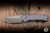 Chaves x Protech Redencion 229 Automatic Folding Knife Grey Aluminum 3.5" S35VN Tanto Stonewash - Blade Show Exclusive
