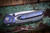 Pena Knives La Sofia Fat Carbon/DarkTi Accents 3.5" CPM-154 Hand Rubbed