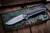 Pena Knives Cobra Flipper Knife Fat Carbon/Titanium 3.25" 154 Hand Rubbed