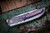 Pena Knives Rio Grande Front Flipper Titanium, Mokuti Clip 3.5" 154 Hand Rubbed