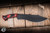 RMJ Tactical Sapper Fixed Blade Black Widow Machined G10 10.75" 80CRV2 Recurve Bowie Graphite Black