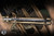 Demko Knives Custom AD20 Folding Knife Bronze Titanium 3.6" Magnacut Butcher Black Wash